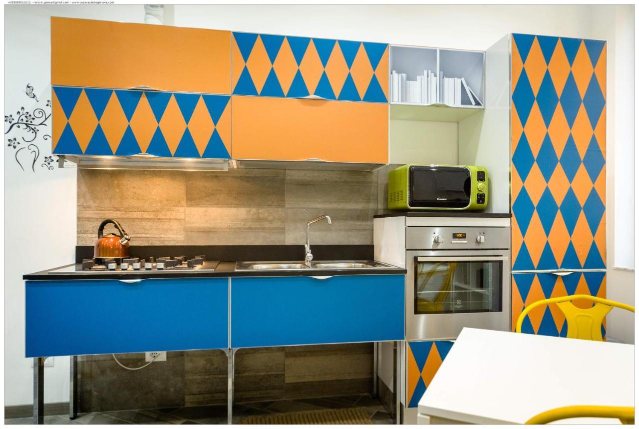 Casa Acquario Vintage Appartement Genua Buitenkant foto